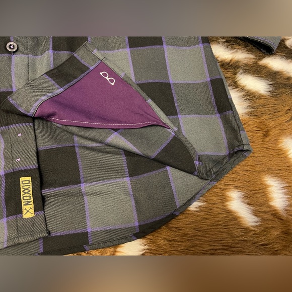 Dixxon The Gift Flannel Sz Large Outdoor Work Biker Grunge Skater - Picture 4 of 6